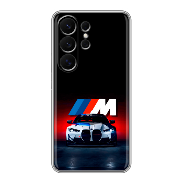 Силиконовый чехол на Samsung Galaxy S26 Ultra с принтом БМВ BMW