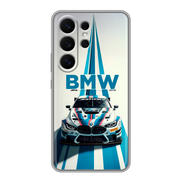 Силиконовый чехол на Samsung Galaxy S26 Ultra с принтом БМВ BMW