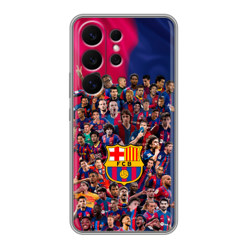 Силиконовый чехол на Samsung Galaxy S26 Ultra с принтом Барселона Barcelona