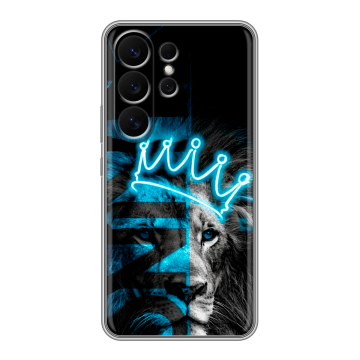 Силиконовый чехол на Samsung Galaxy S26 Ultra с принтом Король лев