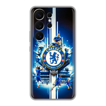 Силиконовый чехол на Samsung Galaxy S26 Ultra с принтом Chelsea Челси
