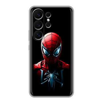 Силиконовый чехол на Samsung Galaxy S26 Ultra с принтом Spiderman Человек паук