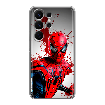 Силиконовый чехол на Samsung Galaxy S26 Ultra с принтом Spiderman Человек паук Силиконовый чехол на Samsung Galaxy S26 Ultra с принтом Spiderman Человек паук