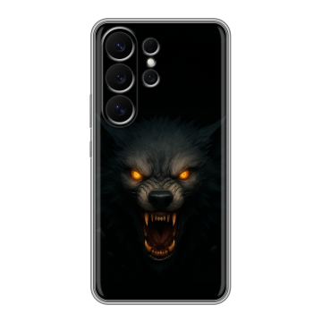 Силиконовый чехол на Samsung Galaxy S26 Ultra с принтом Волк Силиконовый чехол на Samsung Galaxy S26 Ultra с принтом Волк