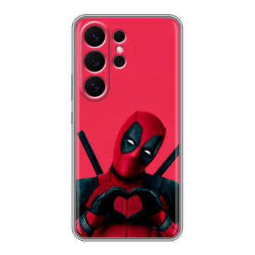 Силиконовый чехол на Samsung Galaxy S26 Ultra с принтом Дедпул Deadpool Силиконовый чехол на Samsung Galaxy S26 Ultra с принтом Дедпул Deadpool