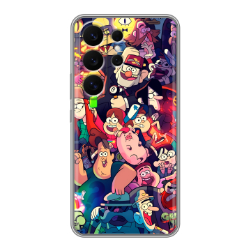 Силиконовый чехол на Samsung Galaxy S26 Ultra с принтом Gravity Falls Гравити Фолз Силиконовый чехол на Samsung Galaxy S26 Ultra с принтом Gravity Falls Гравити Фолз