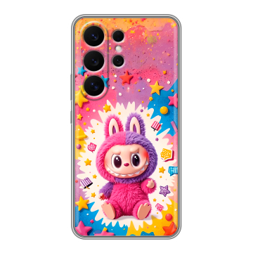 Силиконовый чехол на Samsung Galaxy S26 Ultra с принтом Labubu Лабубу Силиконовый чехол на Samsung Galaxy S26 Ultra с принтом Labubu Лабубу