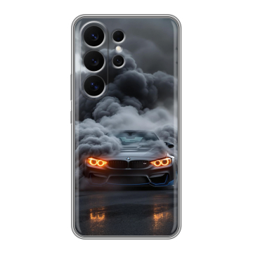 Силиконовый чехол на Samsung Galaxy S26 Ultra с принтом BMW БМВ Силиконовый чехол на Samsung Galaxy S26 Ultra с принтом BMW БМВ