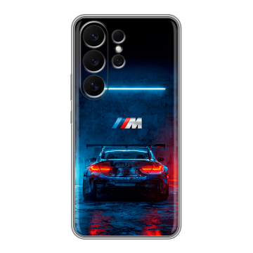 Силиконовый чехол на Samsung Galaxy S26 Ultra с принтом BMW БМВ Силиконовый чехол на Samsung Galaxy S26 Ultra с принтом BMW БМВ