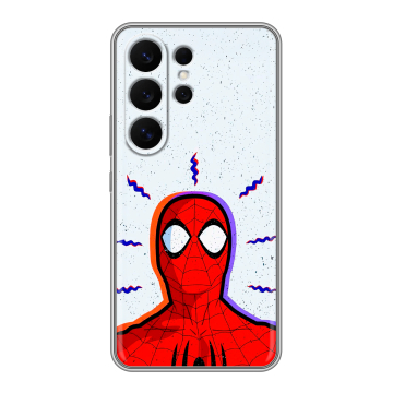 Силиконовый чехол на Samsung Galaxy S26 Ultra с принтом Spiderman Человек паук