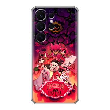 Силиконовый чехол на Samsung Galaxy S26 Ultra с принтом Hazbin Hotel Отель Хазбин Силиконовый чехол на Samsung Galaxy S26 Ultra с принтом Hazbin Hotel Отель Хазбин