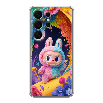 Силиконовый чехол на Samsung Galaxy S26 Ultra с принтом Labubu Лабубу Силиконовый чехол на Samsung Galaxy S26 Ultra с принтом Labubu Лабубу