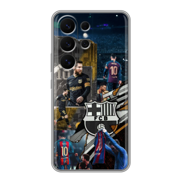 Силиконовый чехол на Samsung Galaxy S26 Ultra с принтом Messi Barcelona Силиконовый чехол на Samsung Galaxy S26 Ultra с принтом Messi Barcelona