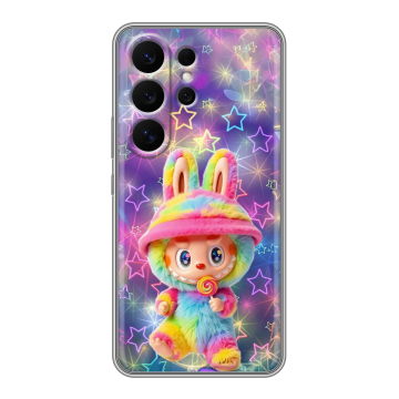 Силиконовый чехол на Samsung Galaxy S26 Ultra с принтом Labubu Лабубу Силиконовый чехол на Samsung Galaxy S26 Ultra с принтом Labubu Лабубу