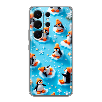 Силиконовый чехол на Samsung Galaxy S26 Ultra с принтом Новый год