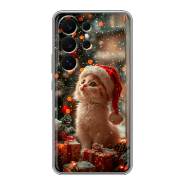 Силиконовый чехол на Samsung Galaxy S26 Ultra с принтом Новый год Силиконовый чехол на Samsung Galaxy S26 Ultra с принтом Новый год