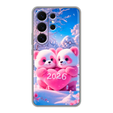 Силиконовый чехол на Samsung Galaxy S26 Ultra с принтом Новый год Силиконовый чехол на Samsung Galaxy S26 Ultra с принтом Новый год