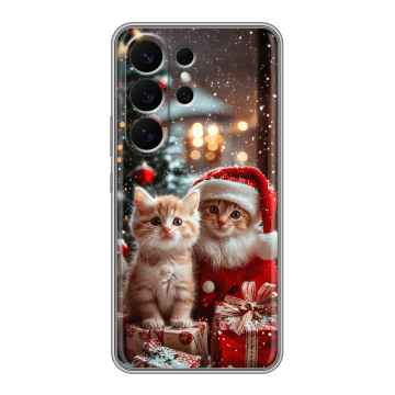 Силиконовый чехол на Samsung Galaxy S26 Ultra с принтом Новый год Силиконовый чехол на Samsung Galaxy S26 Ultra с принтом Новый год