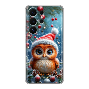 Силиконовый чехол на Samsung Galaxy S26 Ultra с принтом Новый год Силиконовый чехол на Samsung Galaxy S26 Ultra с принтом Новый год