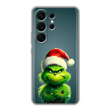 Силиконовый чехол на Samsung Galaxy S26 Ultra с принтом Новый год Силиконовый чехол на Samsung Galaxy S26 Ultra с принтом Новый год