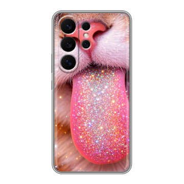 Силиконовый чехол на Samsung Galaxy S26 Ultra с принтом для девочек Силиконовый чехол на Samsung Galaxy S26 Ultra с принтом для девочек