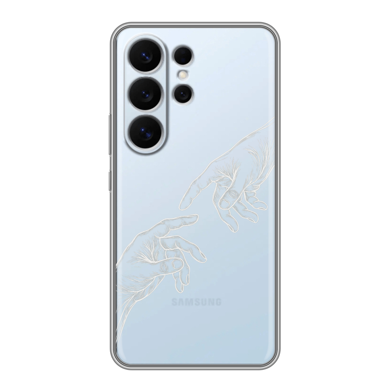 Силиконовый чехол на Samsung Galaxy S26 Ultra с принтом Сотворение мира Силиконовый чехол на Samsung Galaxy S26 Ultra с принтом Сотворение мира