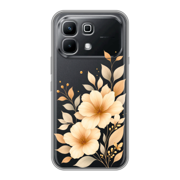 Силиконовый чехол на Infinix Note 60 с принтом для девушки Силиконовый чехол на Infinix Note 60 с принтом для девушки