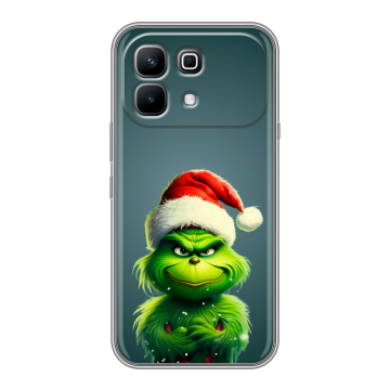 Силиконовый чехол на Infinix Note 60 с принтом Новый год Силиконовый чехол на Infinix Note 60 с принтом Новый год