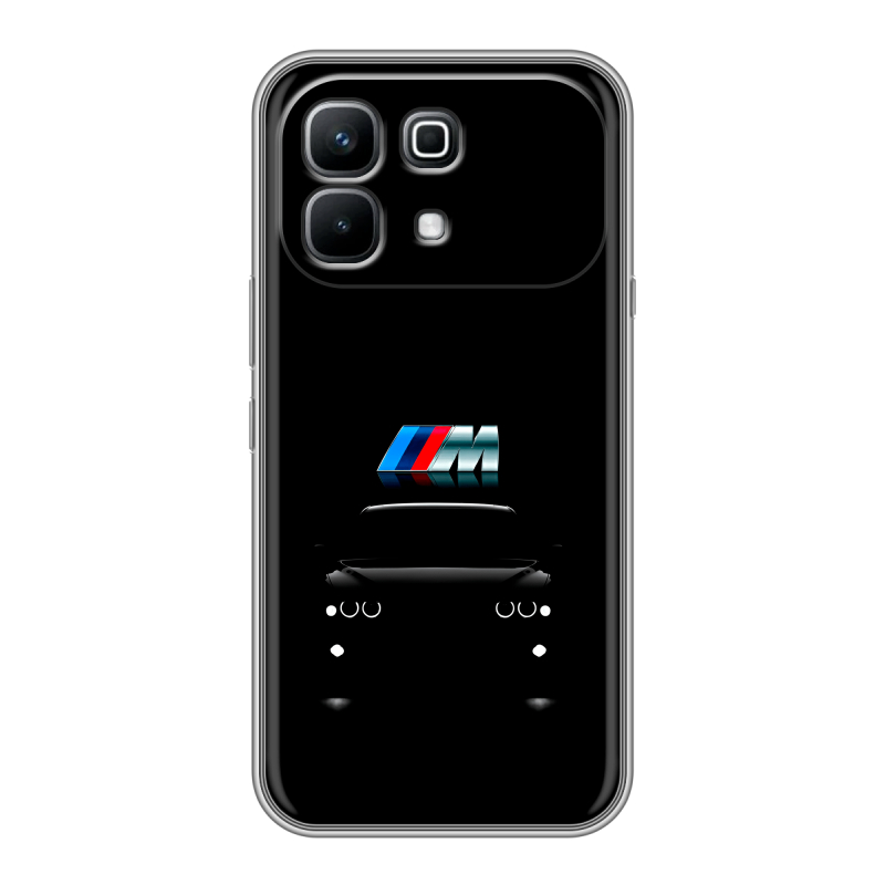 Силиконовый чехол на Infinix Note 60 с принтом БМВ BMW Силиконовый чехол на Infinix Note 60 с принтом БМВ BMW
