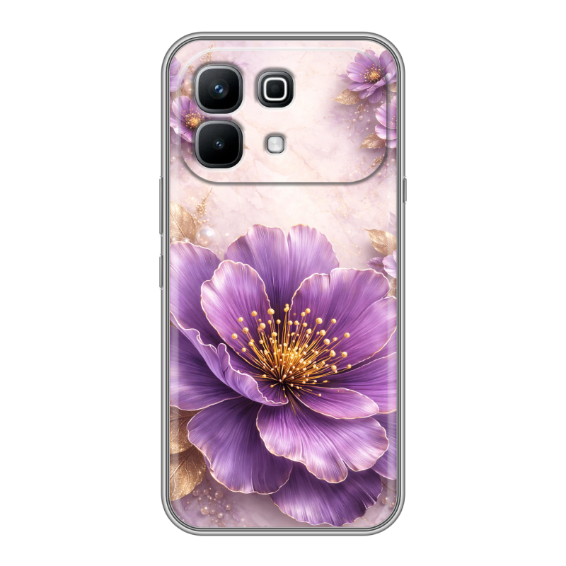 Силиконовый чехол на Infinix Note 60 с принтом женский Силиконовый чехол на Infinix Note 60 с принтом женский