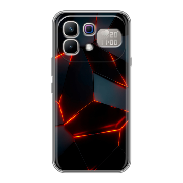 Силиконовый чехол на Infinix Note 60 Pro с принтом Яркие абстракции Силиконовый чехол на Infinix Note 60 Pro с принтом Яркие абстракции