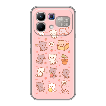 Силиконовый чехол на Infinix Note 60 Pro с принтом Hello Kitty Хелоу Кити Силиконовый чехол на Infinix Note 60 Pro с принтом Hello Kitty Хелоу Кити