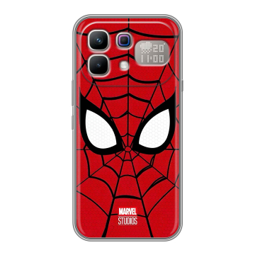 Силиконовый чехол на Infinix Note 60 Pro с принтом человек паук spiderman