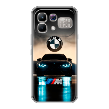 Силиконовый чехол на Infinix Note 60 Pro с принтом БМВ BMW