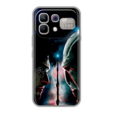 Силиконовый чехол на Infinix Note 60 Pro с принтом Гарри Поттер Harry Potter