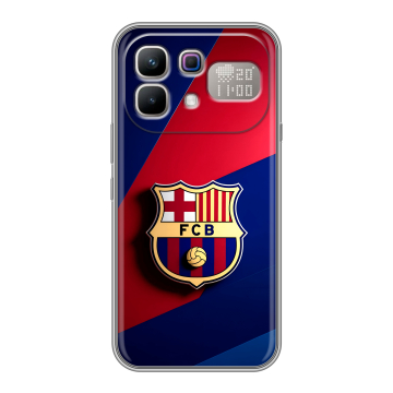 Силиконовый чехол на Infinix Note 60 Pro с принтом Барселона Barcelona Силиконовый чехол на Infinix Note 60 Pro с принтом Барселона Barcelona