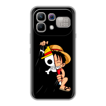 Силиконовый чехол на Infinix Note 60 Pro с принтом One Piece Ван Пис