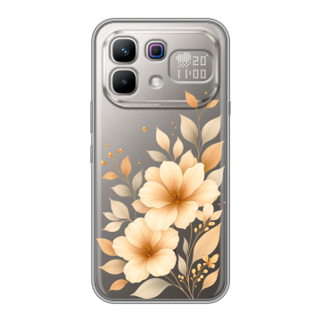 Силиконовый чехол на Infinix Note 60 Pro с принтом для девушки