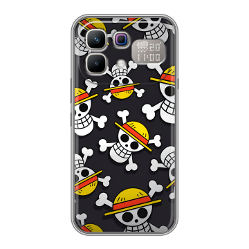 Силиконовый чехол на Infinix Note 60 Pro с принтом One Piece Ван Пис