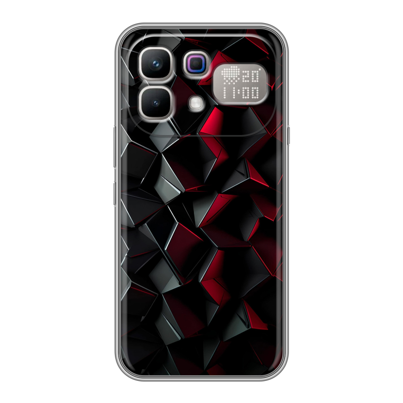 Силиконовый чехол на Infinix Note 60 Pro с принтом Абстракция Силиконовый чехол на Infinix Note 60 Pro с принтом Абстракция
