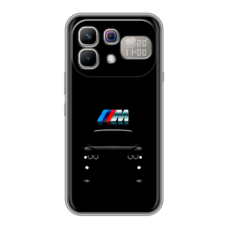Силиконовый чехол на Infinix Note 60 Pro с принтом БМВ BMW Силиконовый чехол на Infinix Note 60 Pro с принтом БМВ BMW