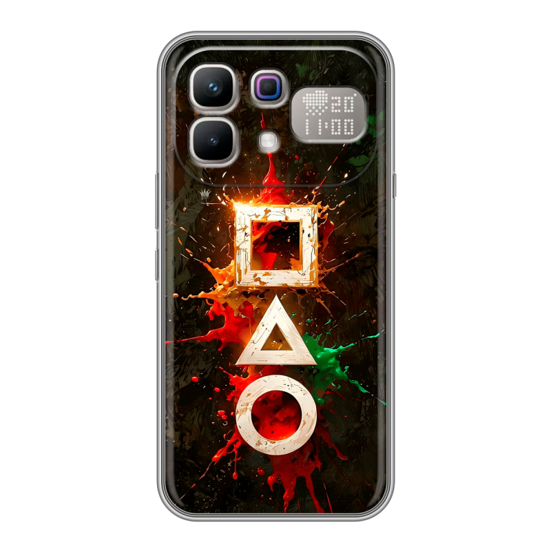 Силиконовый чехол на Infinix Note 60 Pro с принтом Squid Game Игра кальмара Силиконовый чехол на Infinix Note 60 Pro с принтом Squid Game Игра кальмара