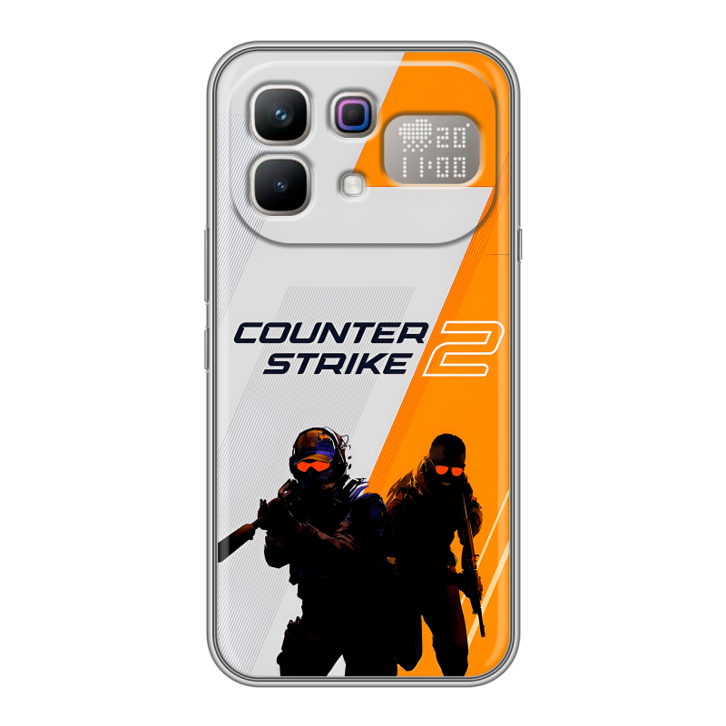Силиконовый чехол на Infinix Note 60 Pro с принтом Counter Strike Силиконовый чехол на Infinix Note 60 Pro с принтом Counter Strike