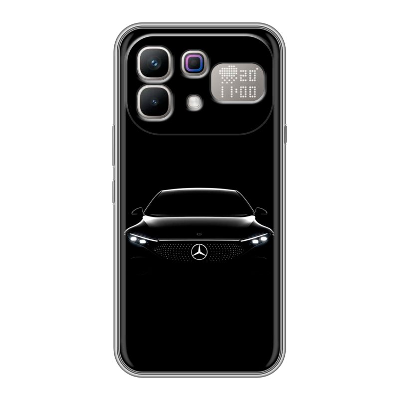 Силиконовый чехол на Infinix Note 60 Pro с принтом Mercedes Мерседес Силиконовый чехол на Infinix Note 60 Pro с принтом Mercedes Мерседес