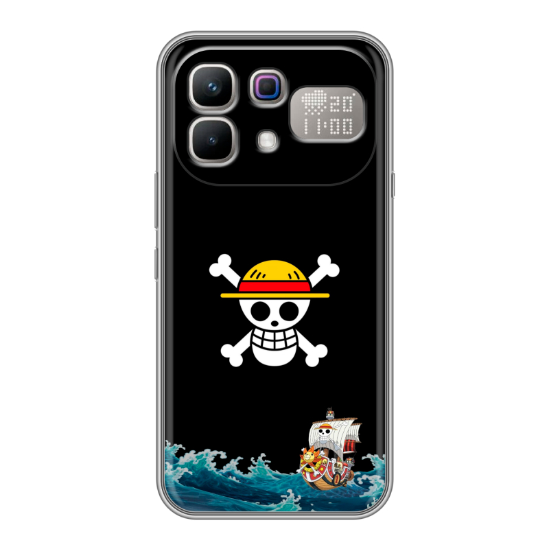 Силиконовый чехол на Infinix Note 60 Pro с принтом One Piece Ван Пис Силиконовый чехол на Infinix Note 60 Pro с принтом One Piece Ван Пис
