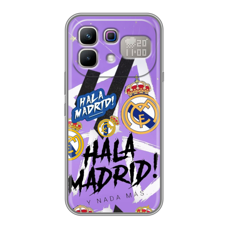 Силиконовый чехол на Infinix Note 60 Pro с принтом Real Madrid Реал Мадрид Силиконовый чехол на Infinix Note 60 Pro с принтом Real Madrid Реал Мадрид