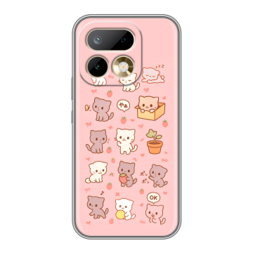 Силиконовый чехол на Realme 16 Pro с принтом Hello Kitty Хелоу Кити Силиконовый чехол на Realme 16 Pro с принтом Hello Kitty Хелоу Кити