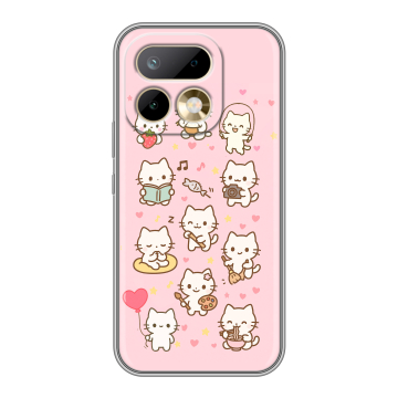 Силиконовый чехол на Realme 16 Pro с принтом Hello Kitty Хелоу Кити