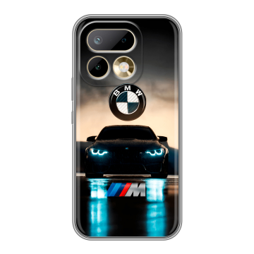Силиконовый чехол на Realme 16 Pro с принтом БМВ BMW Силиконовый чехол на Realme 16 Pro с принтом БМВ BMW