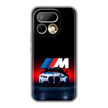 Силиконовый чехол на Realme 16 Pro с принтом БМВ BMW Силиконовый чехол на Realme 16 Pro с принтом БМВ BMW